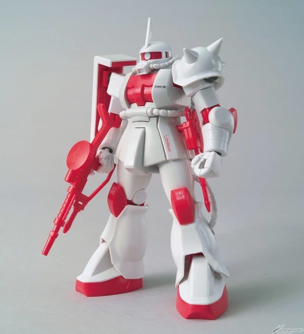 MS-06S Zaku II Commander Type (UNIQLO Color), Kidou Senshi Gundam, Bandai Spirits, Model Kit, 1/144